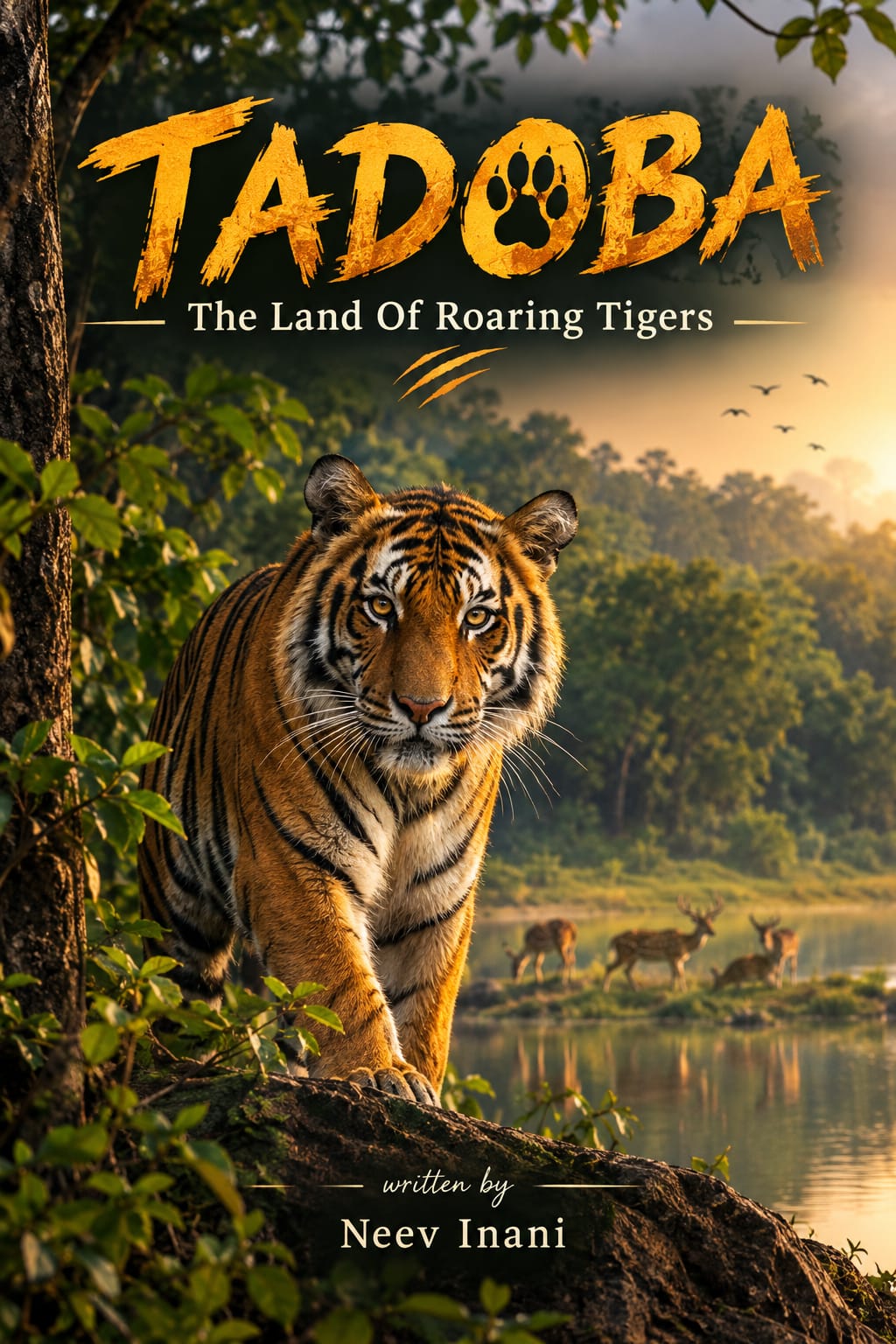 TADOBA - The Land Of Roaring Tigers book cover